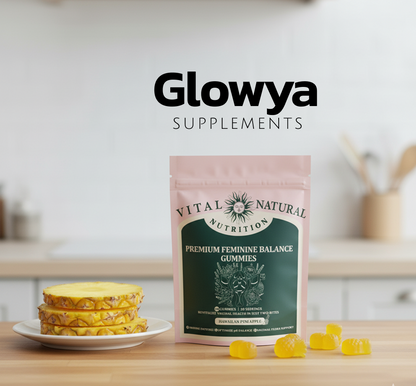 Glowya™_ Gummies Premium pour l’Équilibre Féminin